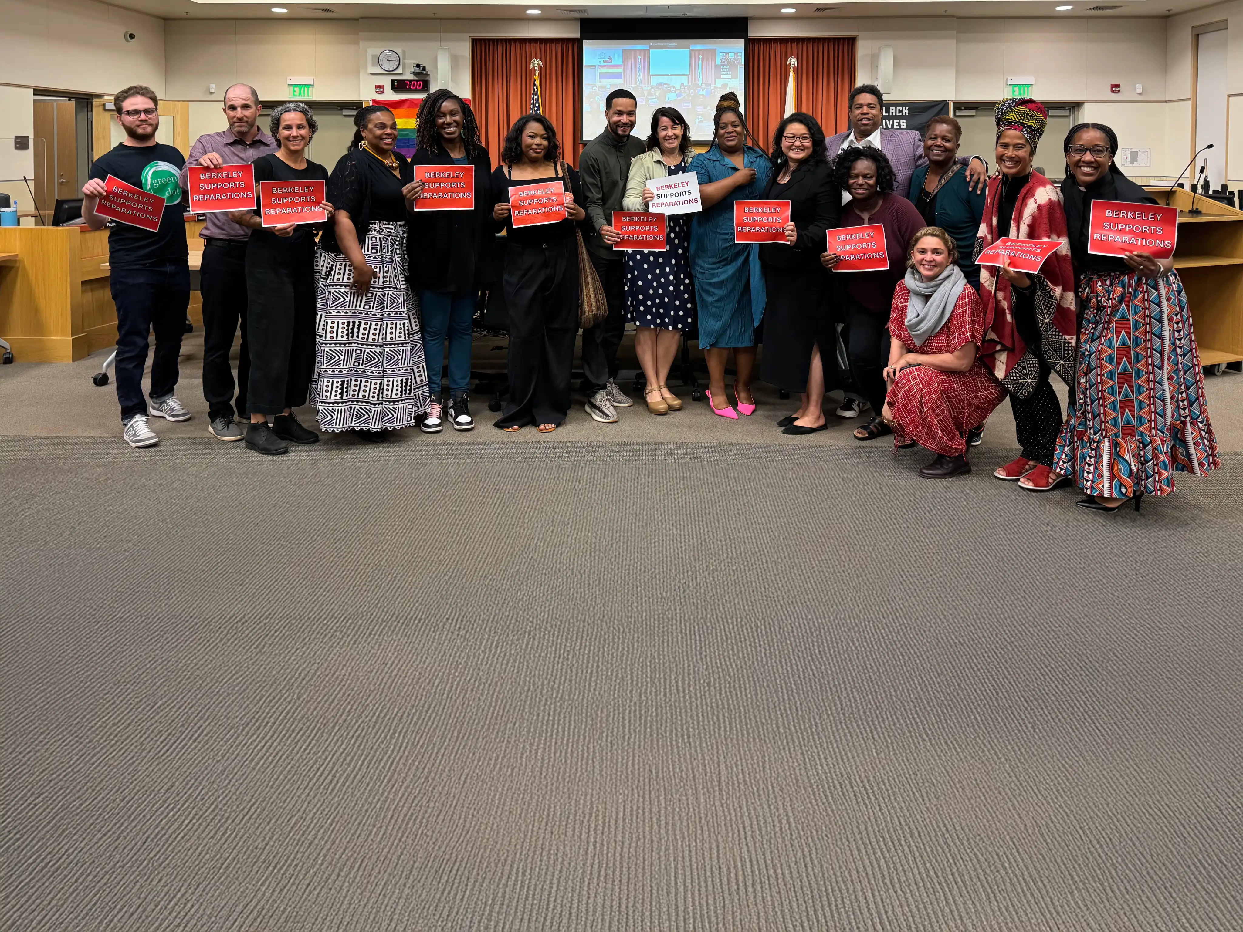 Coalition leaders and supporters gathered to advocate for Black student success in Berkeley