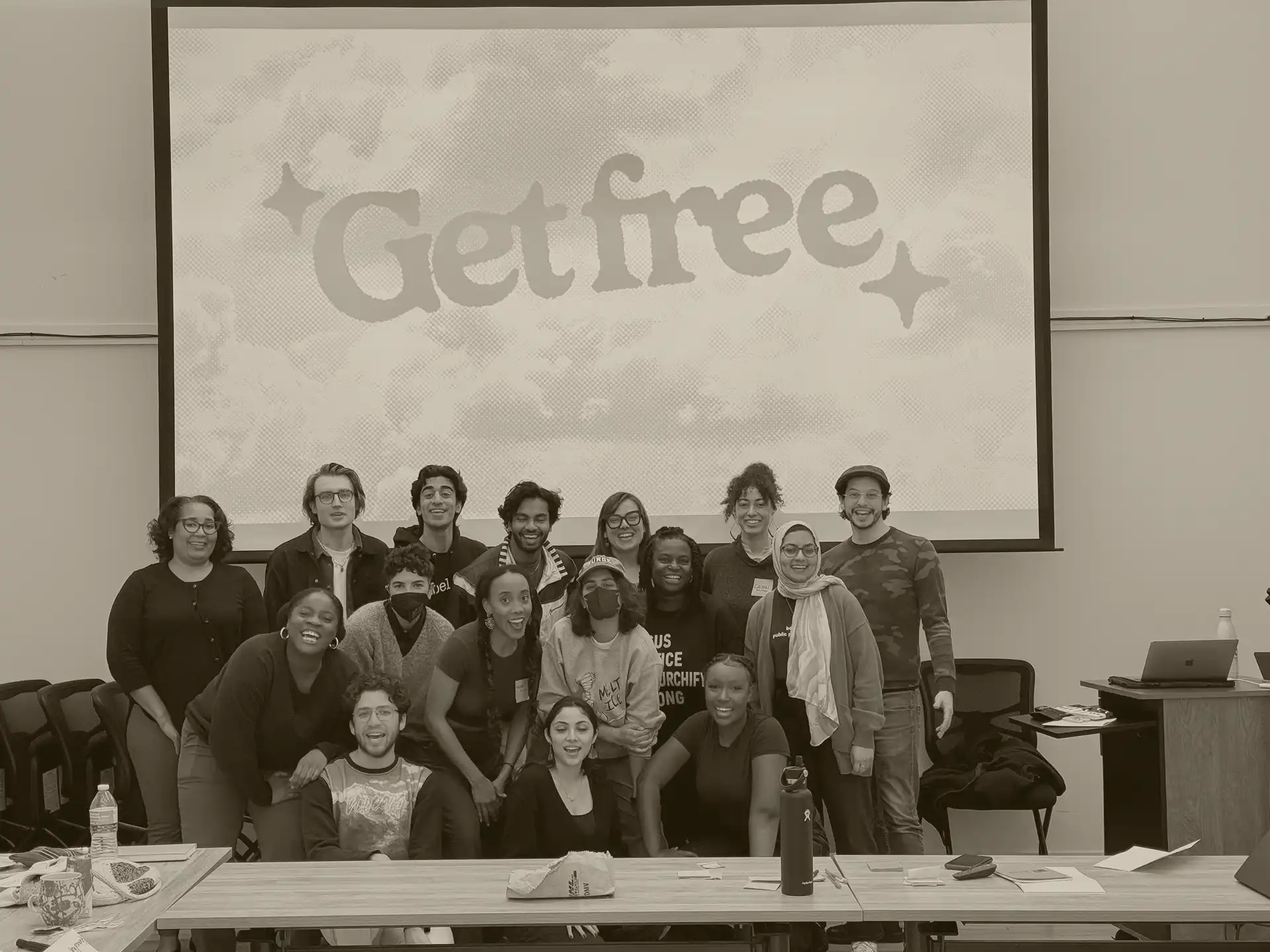 A group of students in Berkeley advocating for educational reparations