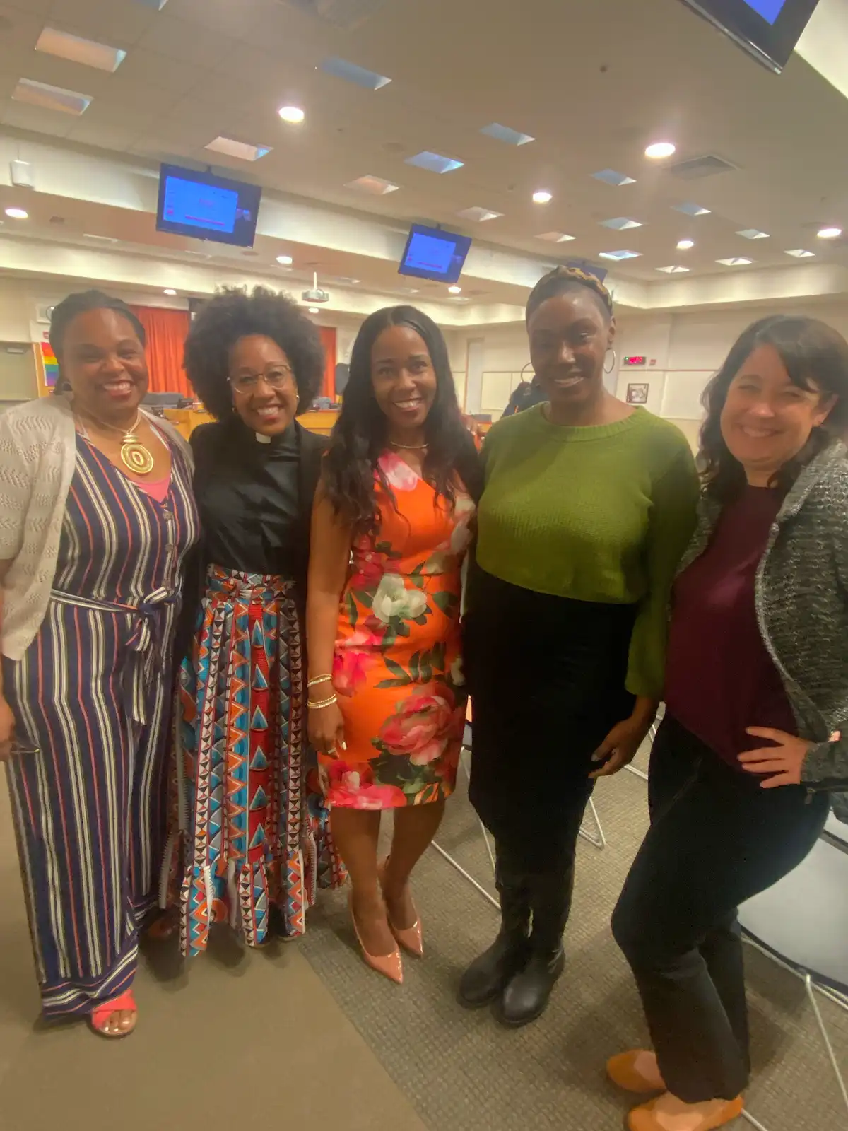 Members of the BUSD Reparations coalition 