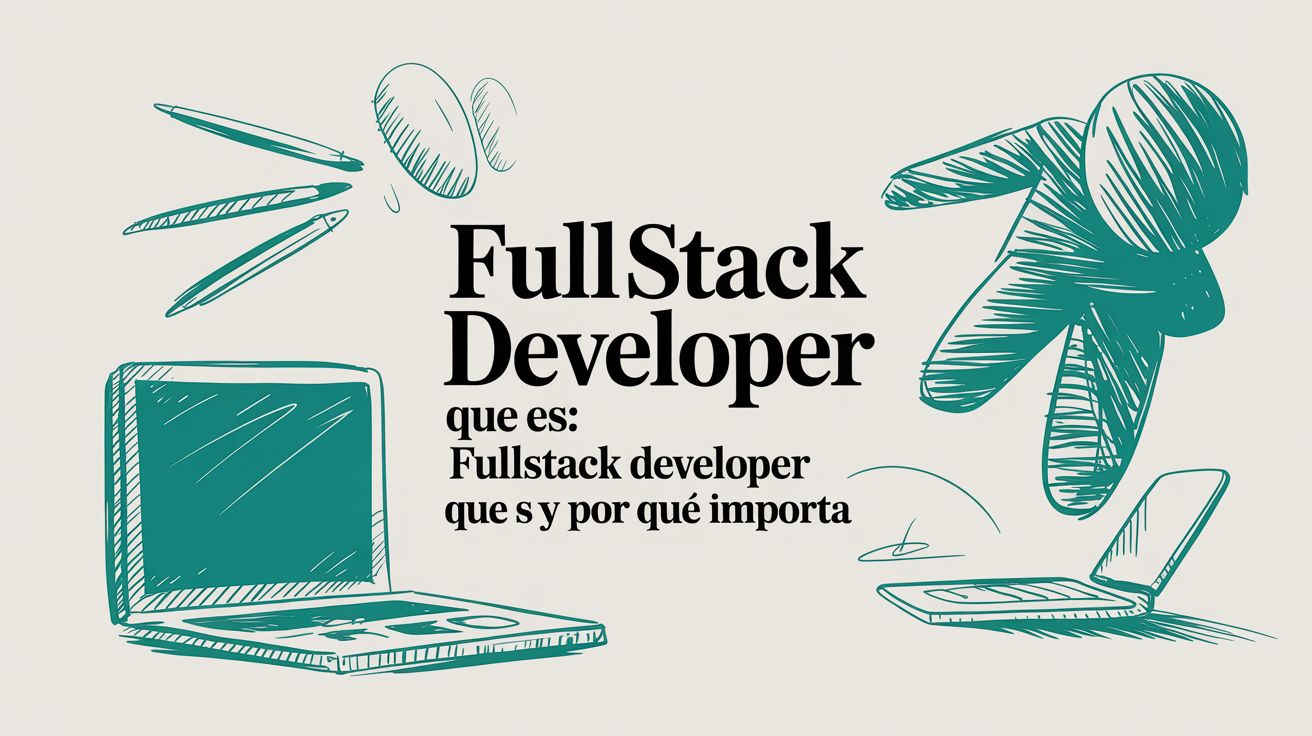 Fullstack Developer Que Es: El perfil que lo construye todo