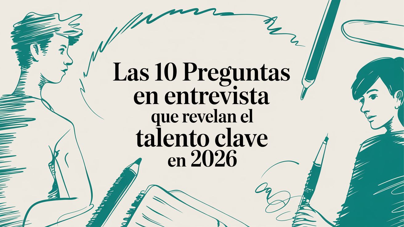 Las 10 preguntas en entrevista que revelan el talento clave en 2026