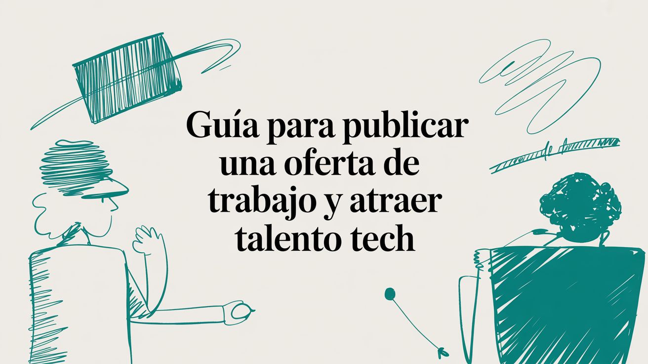 Guía para publicar una oferta de trabajo y atraer talento tech