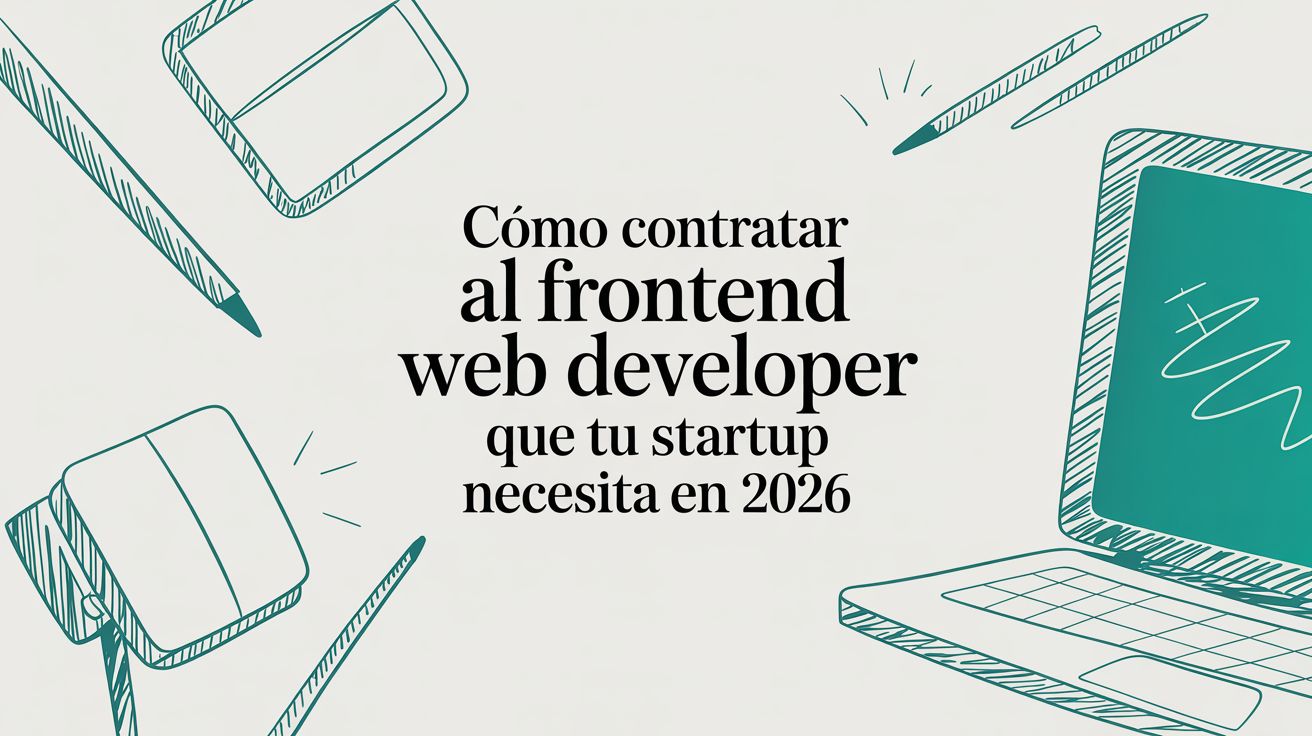 Cómo Contratar al Frontend Web Developer que tu Startup Necesita