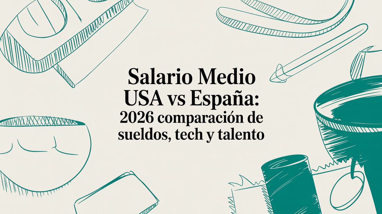 Salario medio USA vs España: Comparación de sueldos y poder adquisitivo