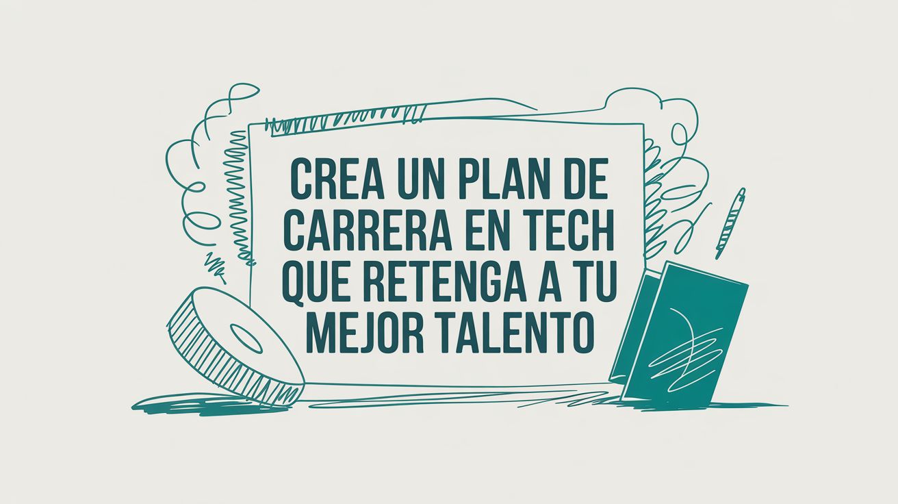 Cómo crear un plan de carrera en tech que retenga a tu mejor talento