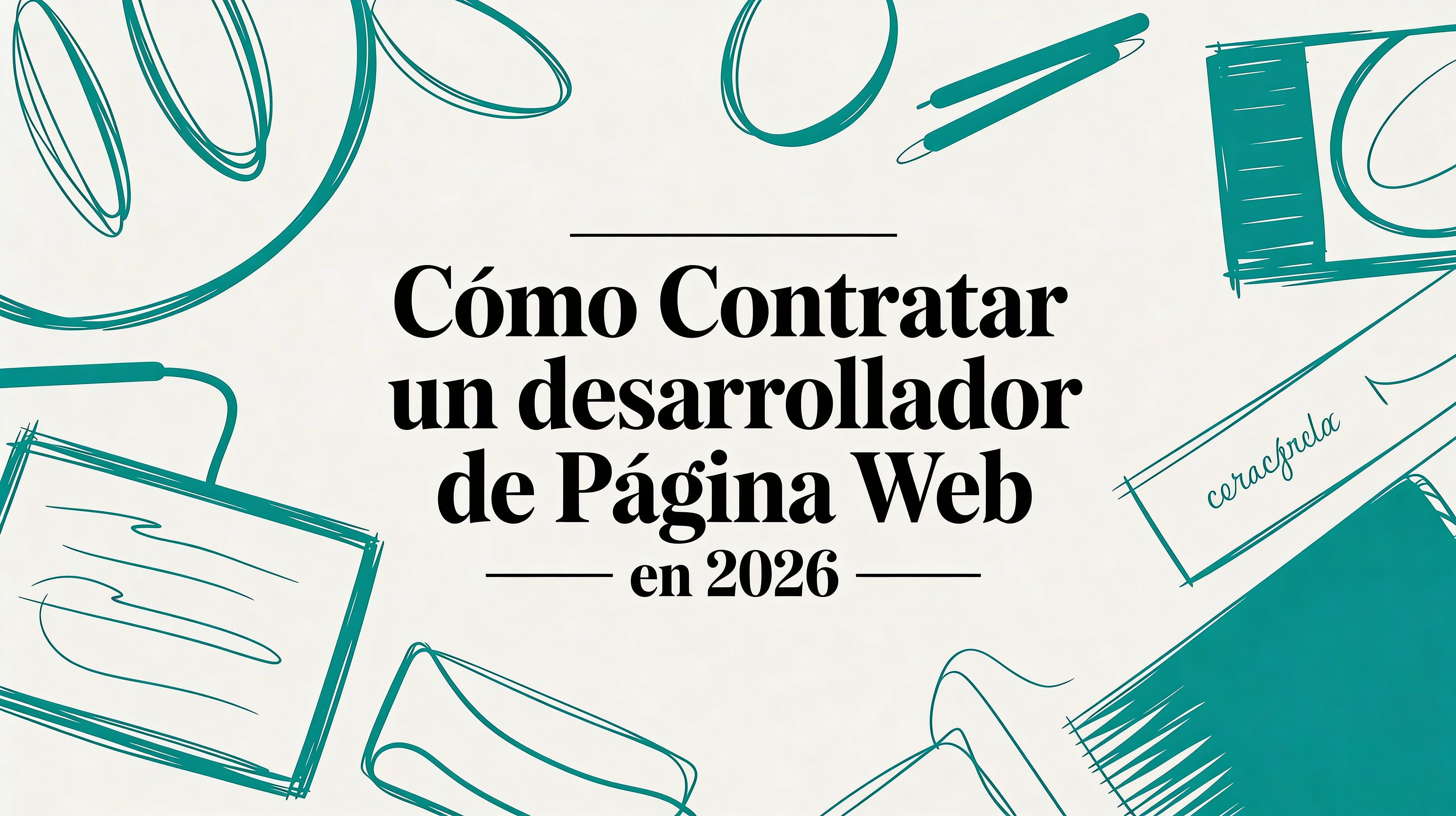 Cómo contratar un desarrollador de pagina web en 2026
