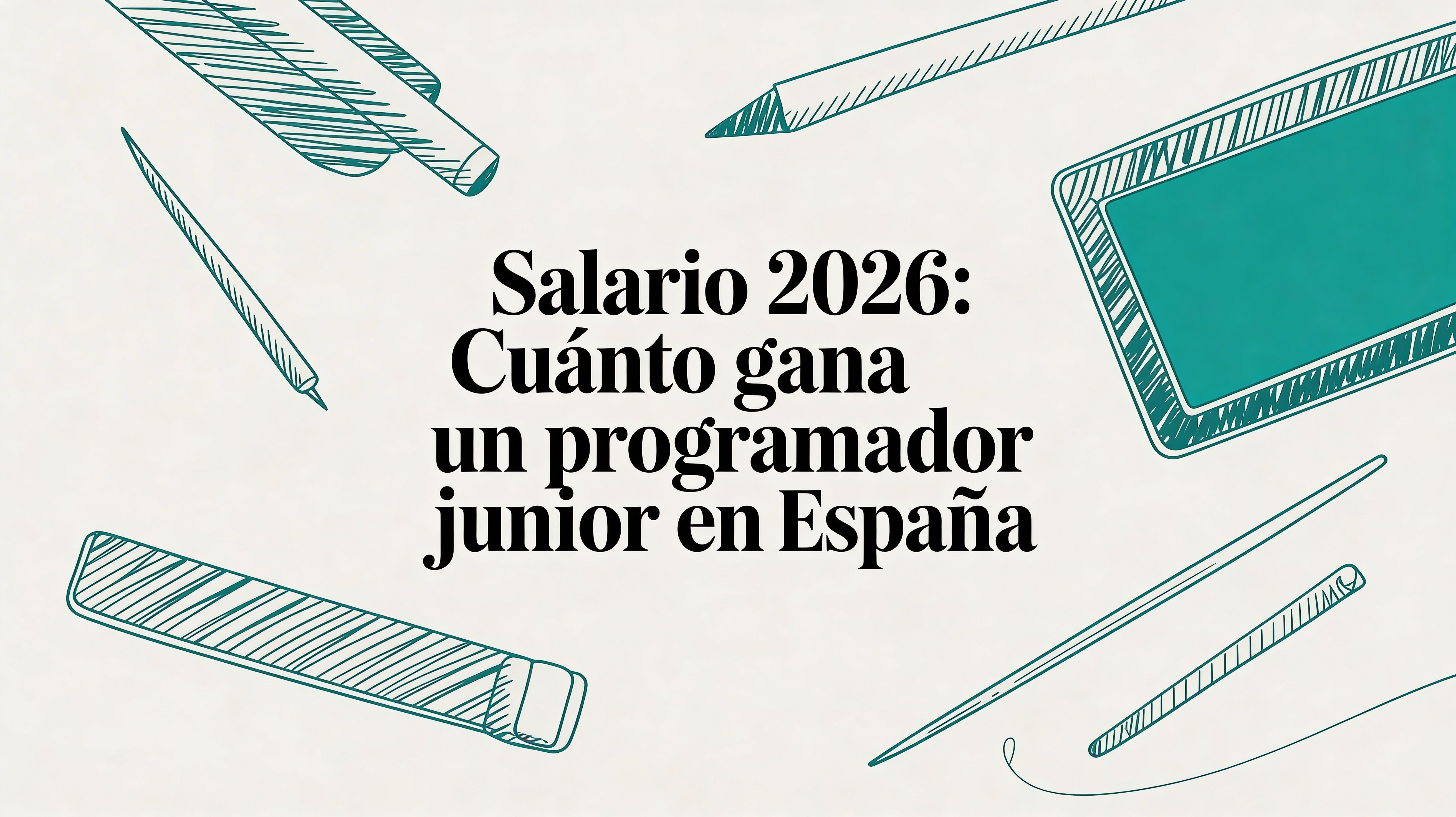 Salario 2026: Cuanto gana un programador junior en españa
