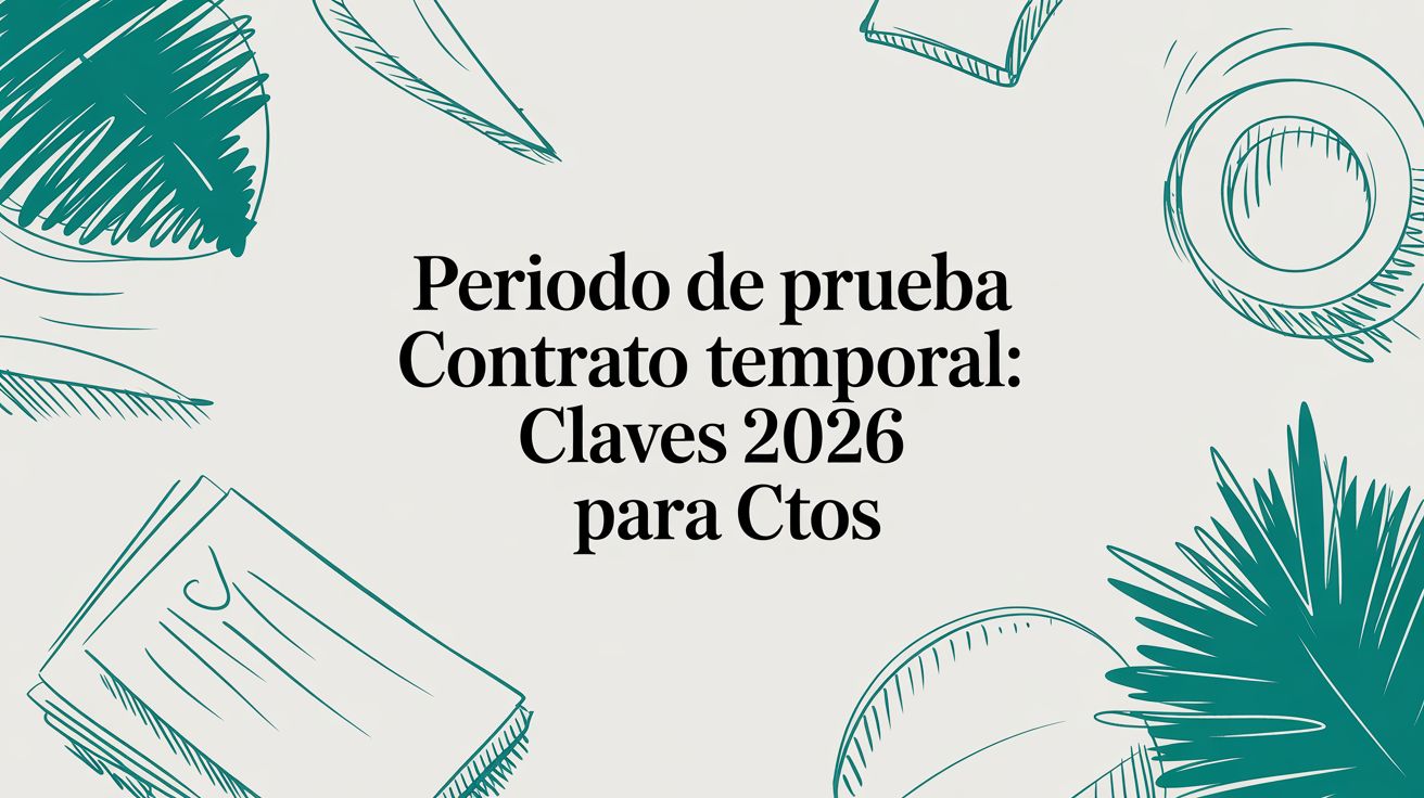 Periodo de prueba contrato temporal: claves 2026 para CTOs