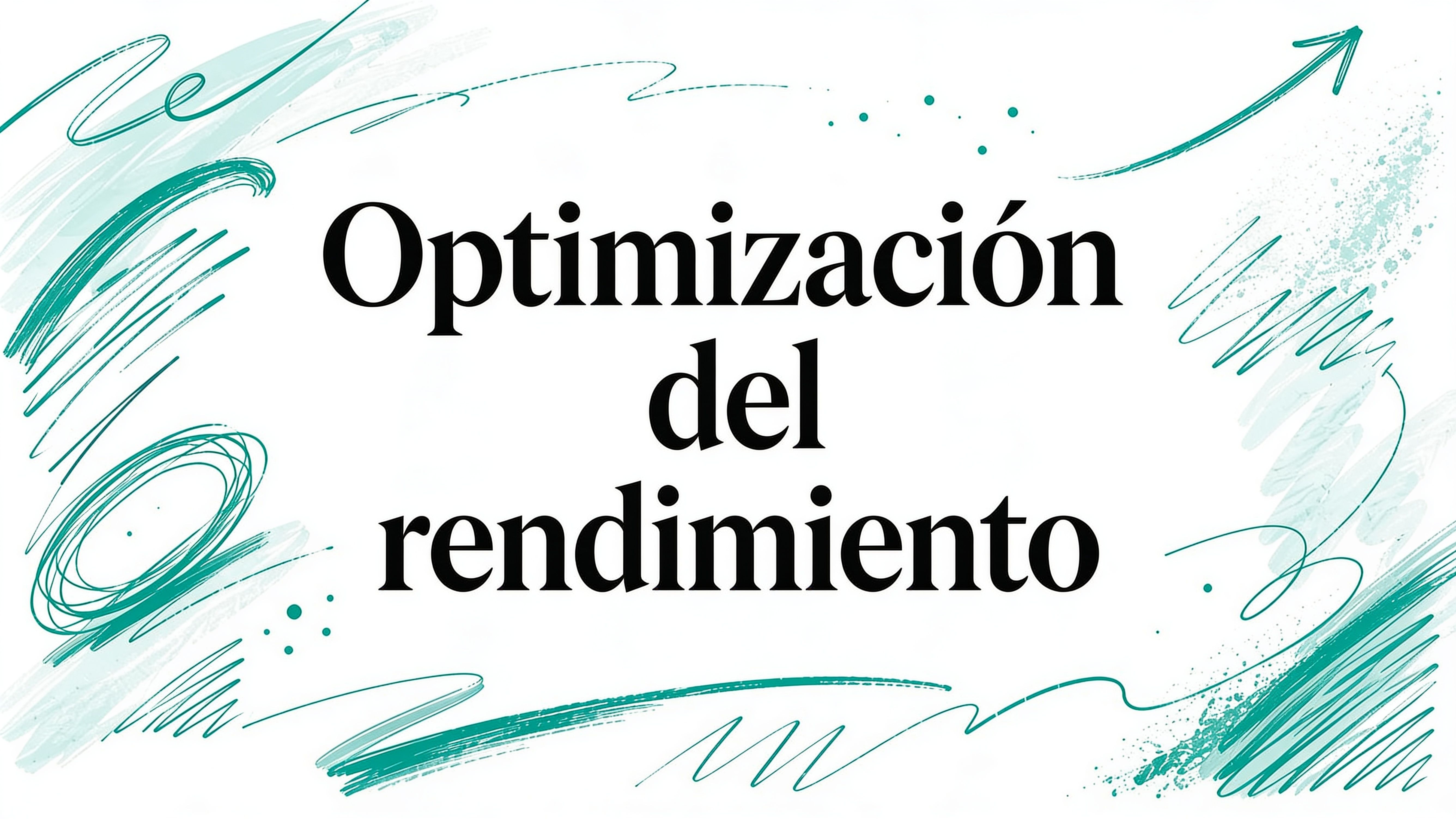 Performance optimization: Optimización del rendimiento