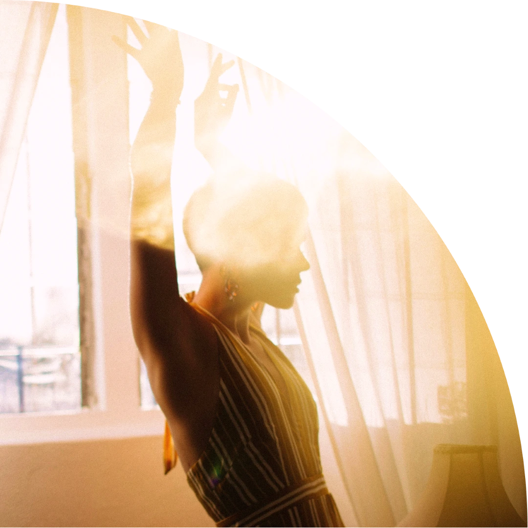 Lori Pereira Image Person Dancing in the Morning Light
