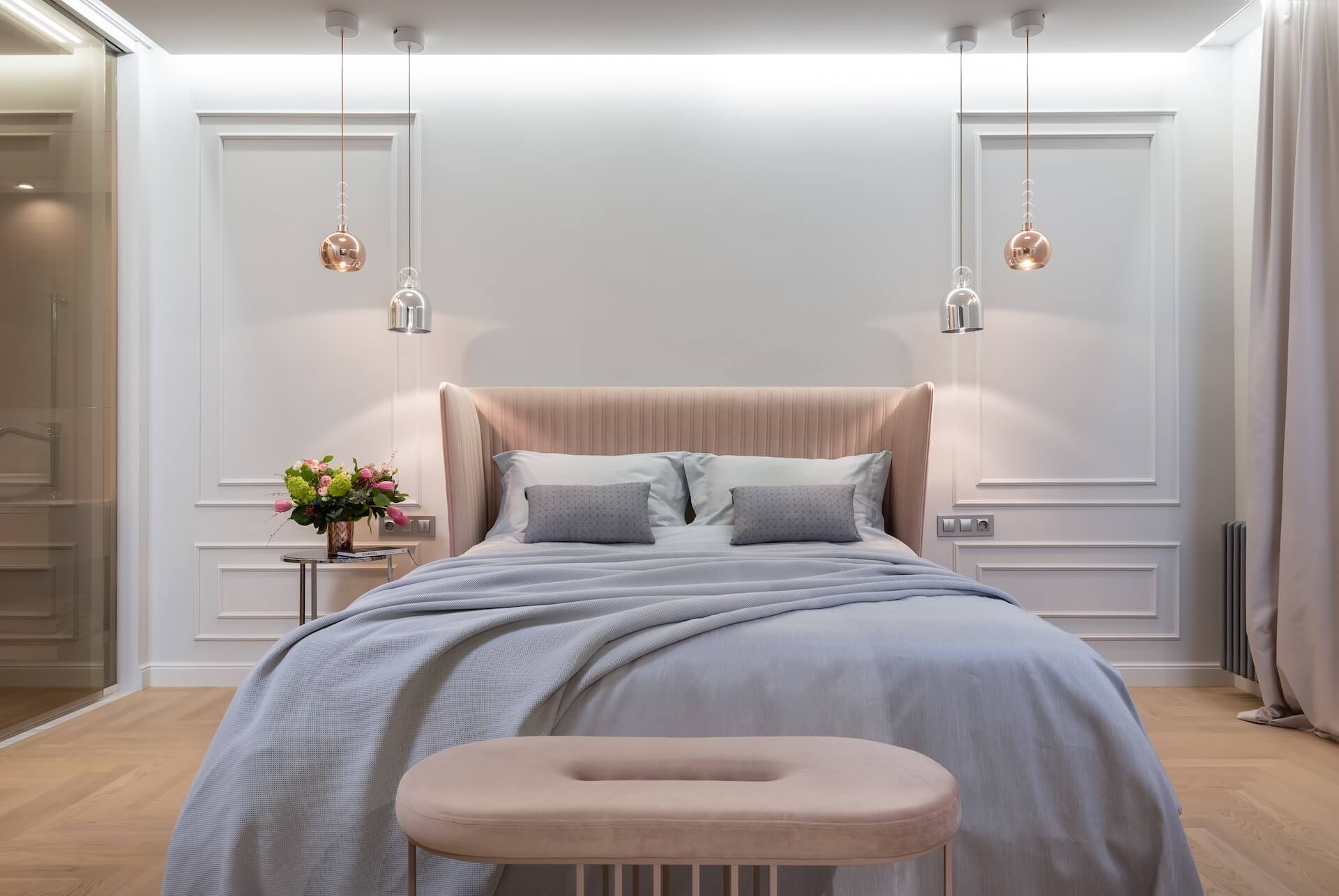 King bed