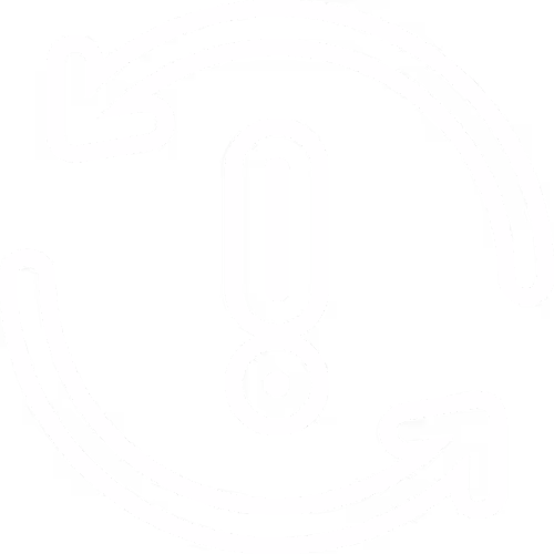 Icône de flèches circulaires entourant un point d'exclamation, symbolisant une alerte ou une mise à jour d'erreur.