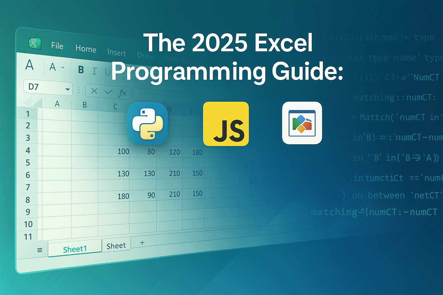 The 2025 Excel Programming Guide: Python, JavaScript, VBA & More