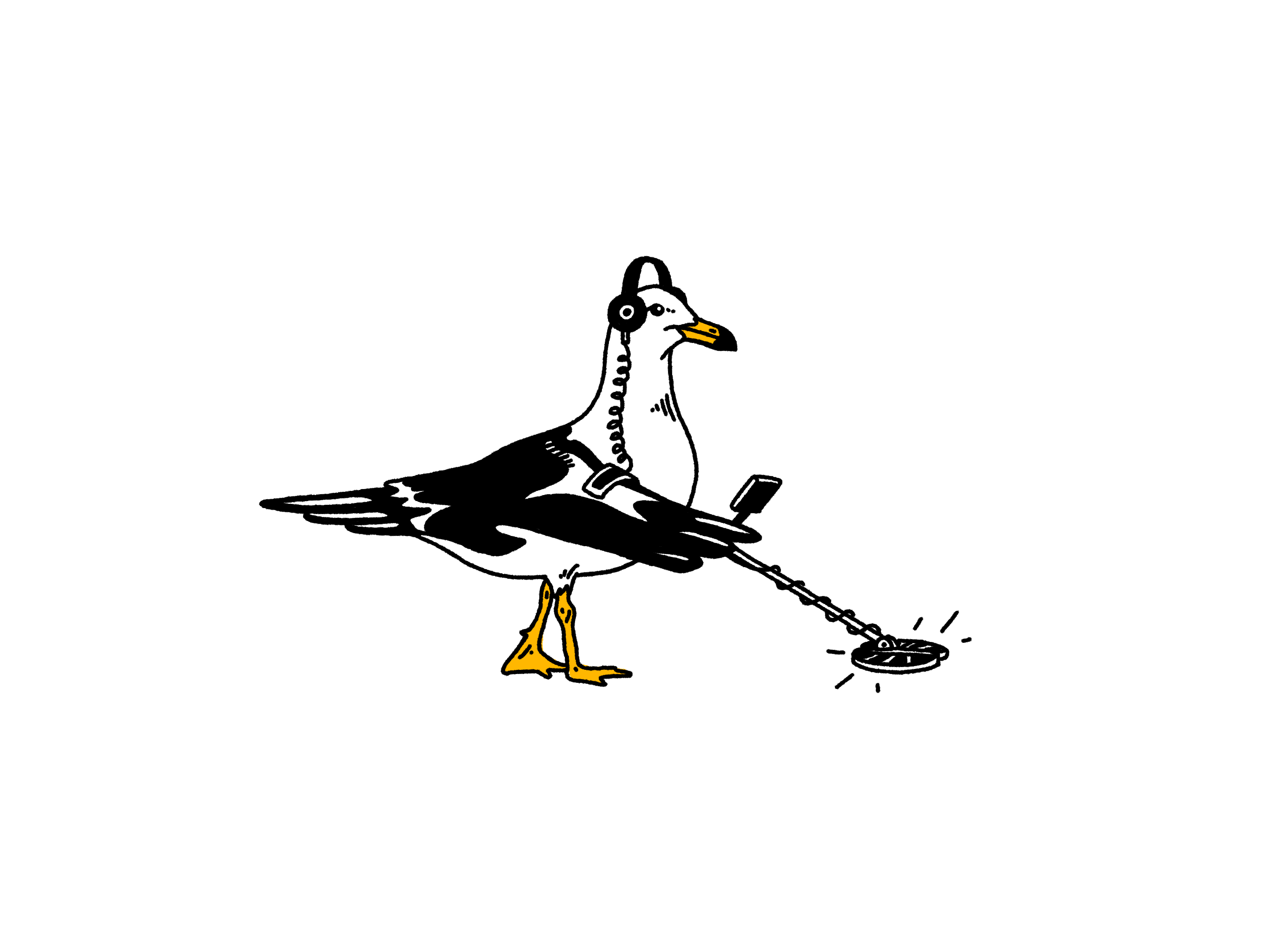 A minimalist illustration featuring a stylized mountain range with a single star above, displayed on a dark background.