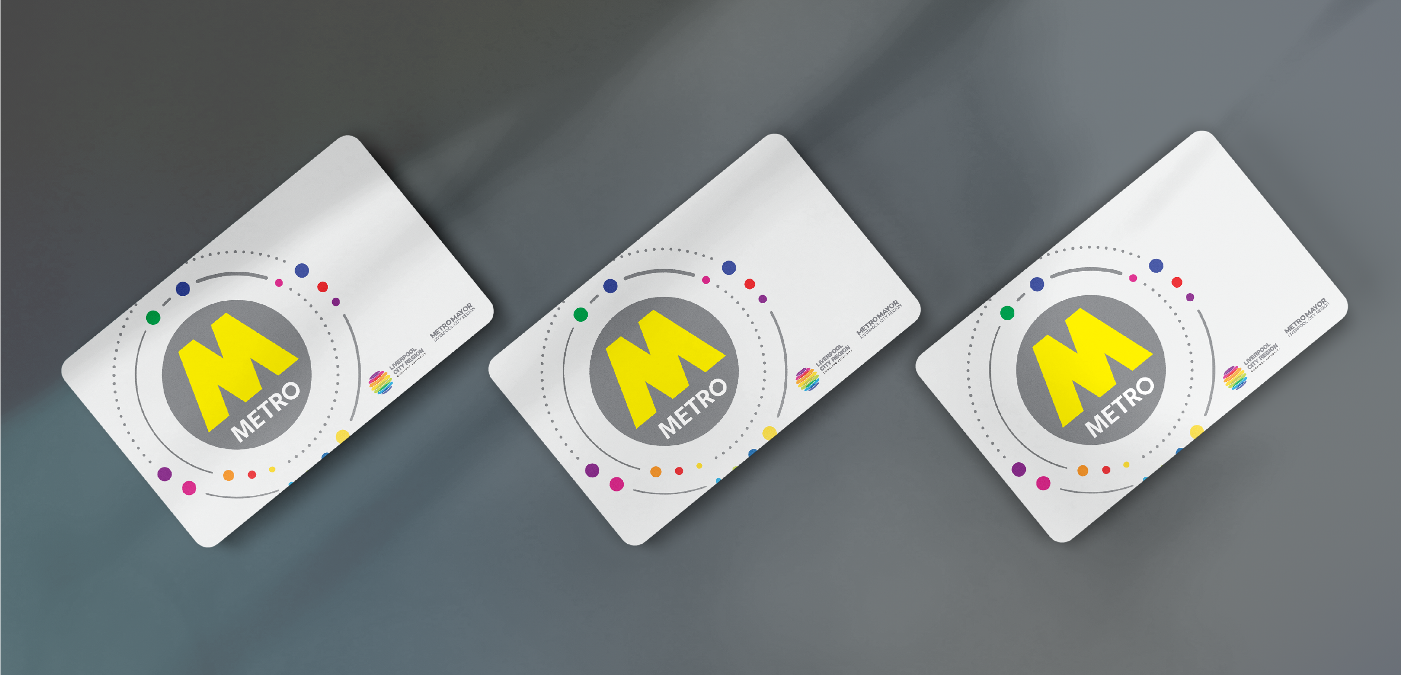 Metro brand assets for Liverpool City Region Combined Authority