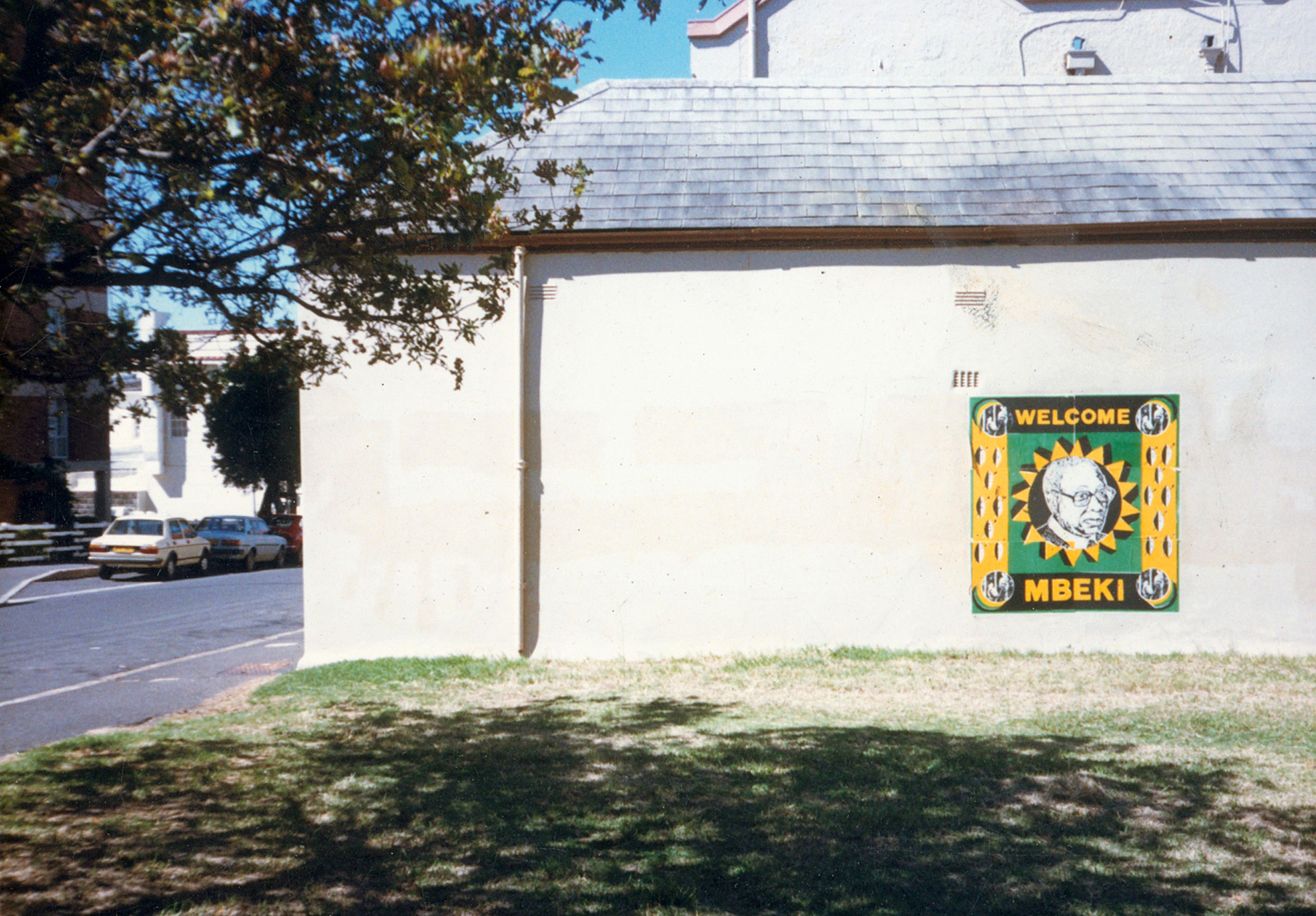 Welcome Mbeki Poster, Cape Town, 1987