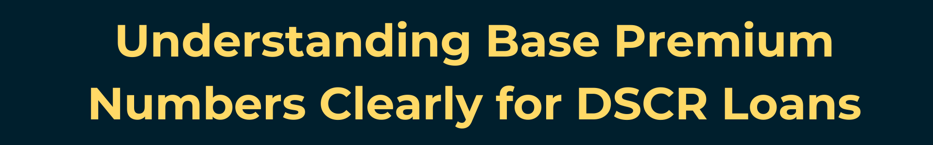 Chart explaining DSCR loan premiums: Par Rate equals 100 price, Above Par Rate equals premium over 100, and Below Par Rate equals discount under 100