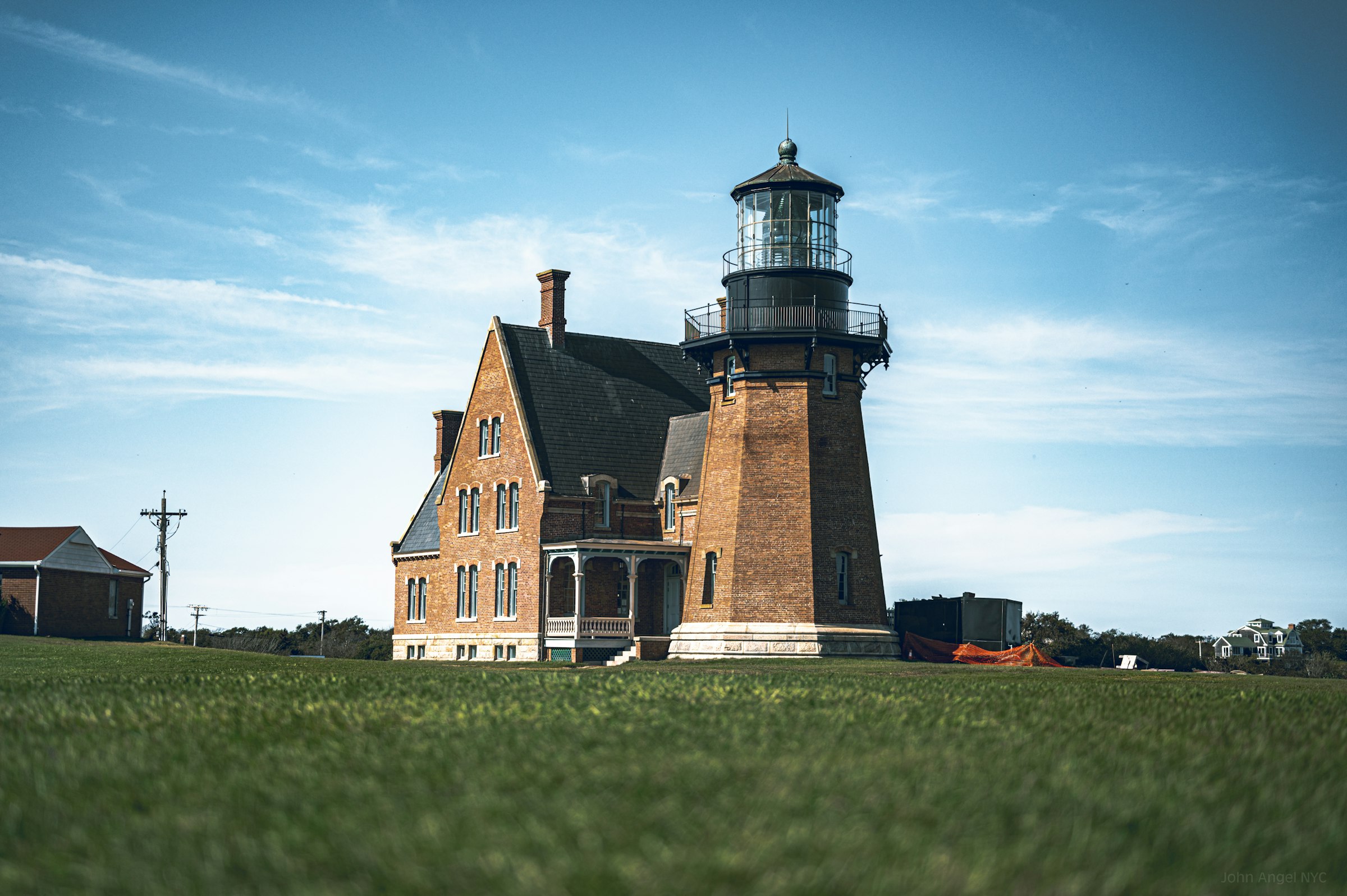 Southeast Lighthouse on Block Island, Rhode Island