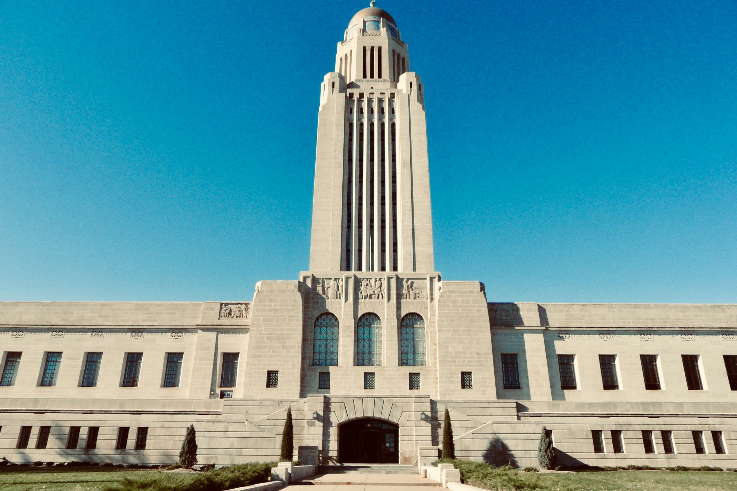 Nebraska State Capitol in Lincoln, Nebraska