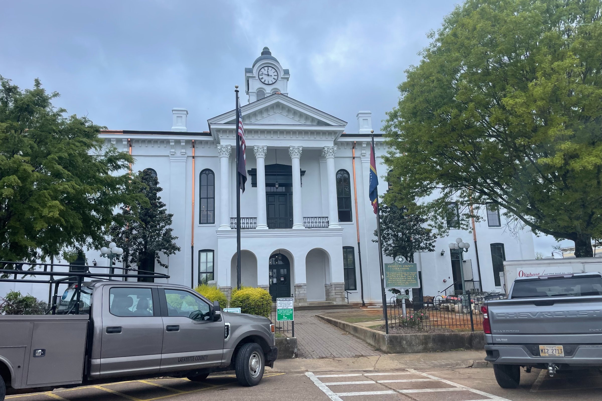 Lafayette County Courthouse on the Square in Oxford, Mississippi