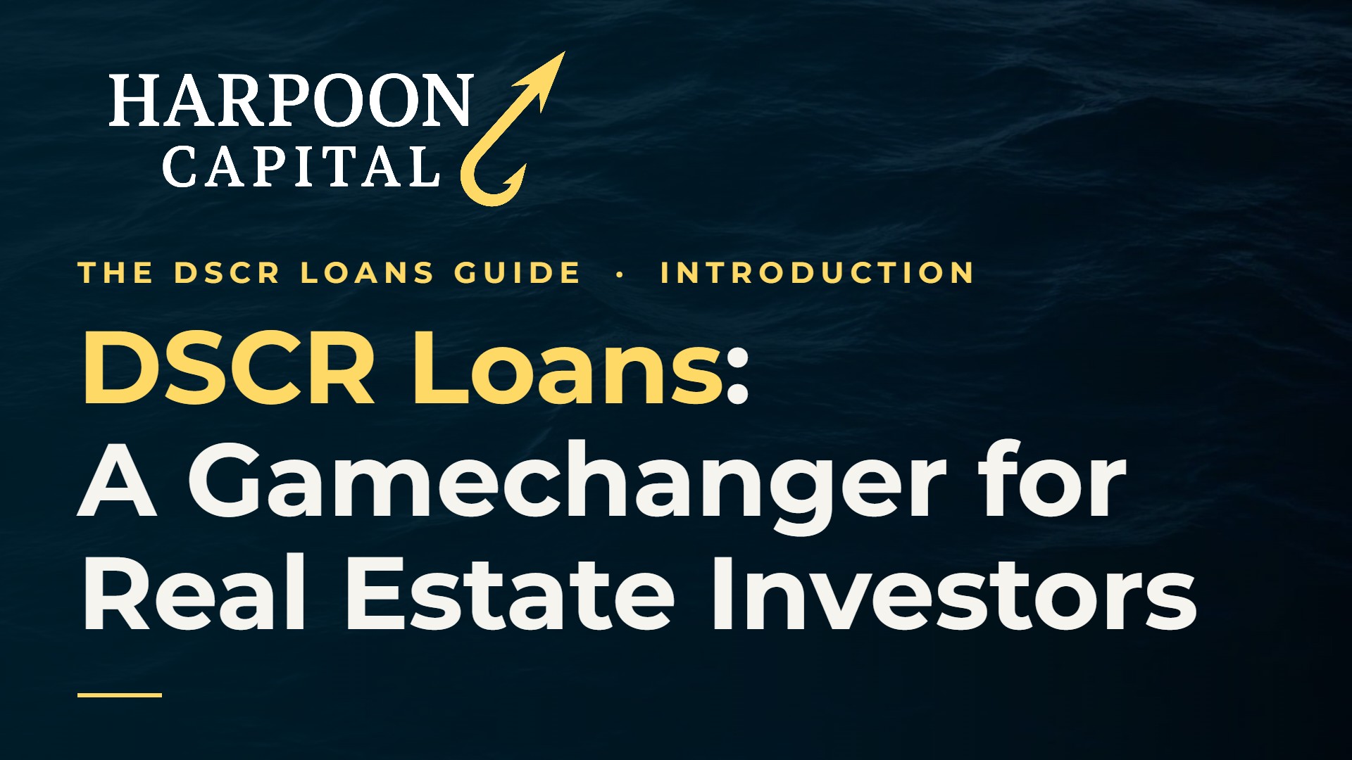 Introduction: DSCR Loans: A Gamechanger for Real Estate Investors