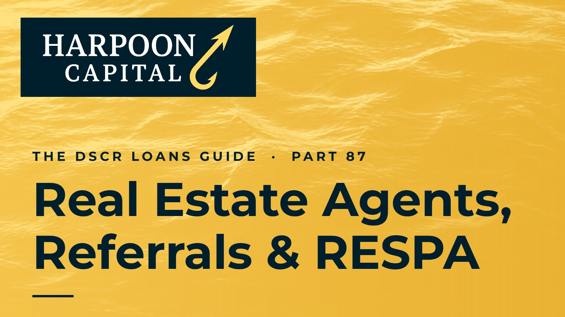 Real Estate Agents, Referrals and RESPA: DSCR Loan Referrals for Investor-Friendly Agents