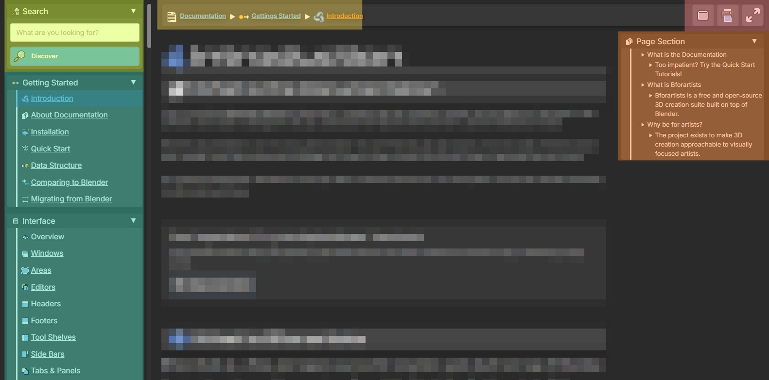 Documentation Navigation