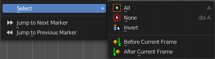Select sub menu