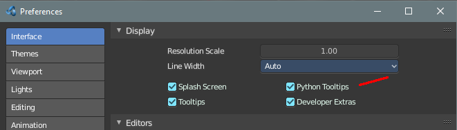 Tooltips