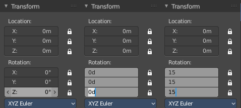 Multi Value Editing