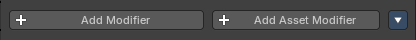 Add Modifier menu buttons