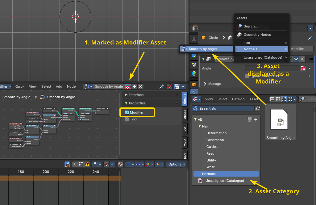 Geometry Nodes Assets