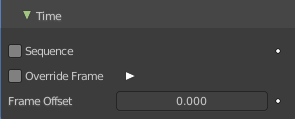 Time Subpanel