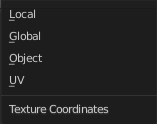 Texture Coordinates