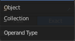 Operand Type