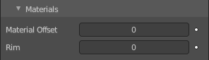 Material Offset