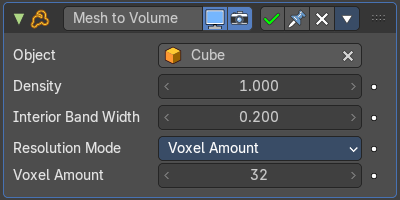 Mesh to Volume