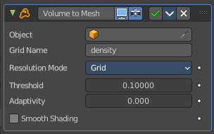 Volume to mesh