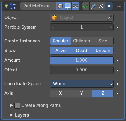 Particle Instance
