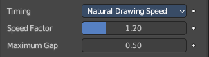Natural Drawing Speed