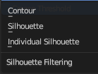 Silhouette Filtering