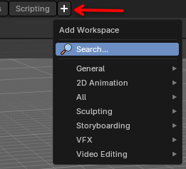 Create new Workspace