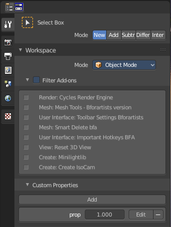 Workspace Settings