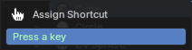 Assign Shortcut