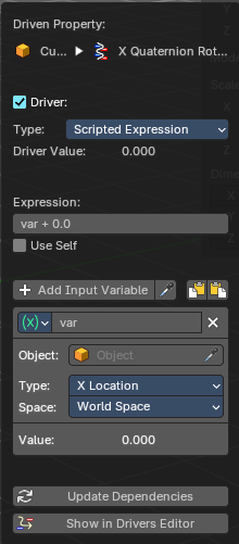 Edit Driver