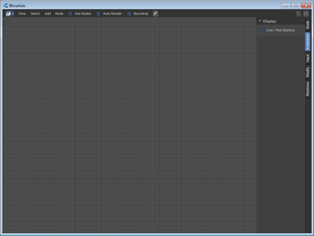 The editor types