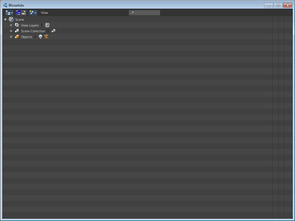The editor types