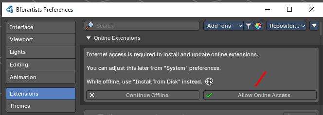 Extension Updates