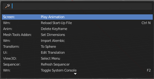 Operator Search
