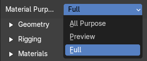 Material Purpose